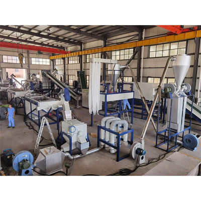 購入 精簡化されたPETボトル洗浄ライン 490kw 工業用プラスチックリサイクルマシン 500 - 3000kg/H online manufacture