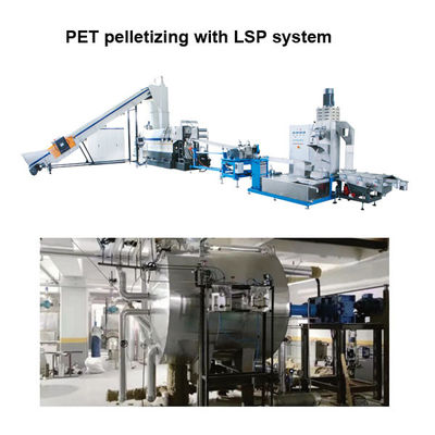 購入 産業用PETフラックスペレット化機械 1000kg/Hr ペットリサイクルライン online manufacture