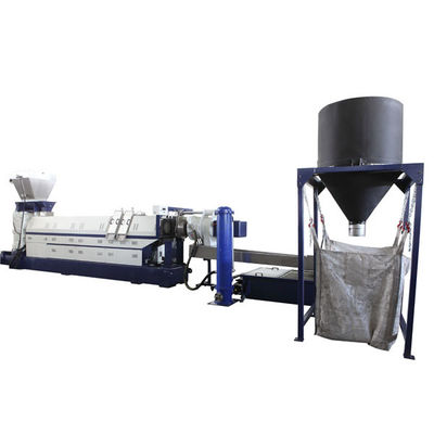 購入 垂直単回螺旋プラスチックエクストルーダー 一段階プラスチックペレット化機 800kg/hr online manufacture