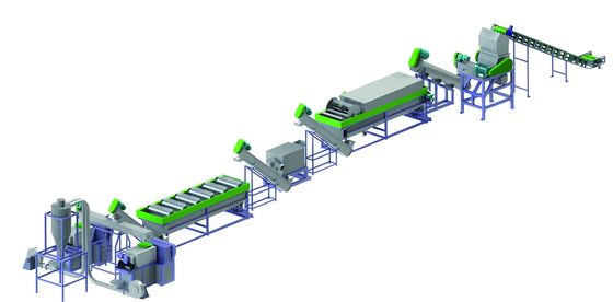 購入 1500kg/Hr PP PEフィルム洗濯ライン プラスチックリサイクルマシン カスタマイズ online manufacture