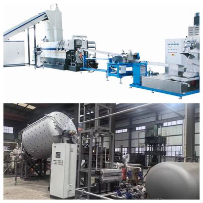 購入 プラスチックリサイクルのための自動エクストルーションペレット化機械 online manufacture