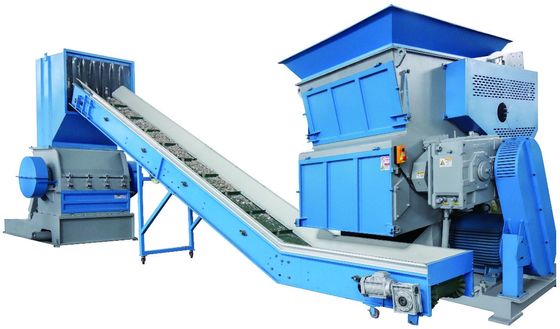 PP ジャンボバッグ / ブロック プラスチック Granulator パソコン化 プラスチック シャレダー Granulator 800kg/Hr