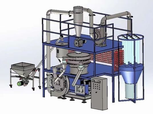 LDPE / HDPE プラスチック Granulator リサイクルのためのプラスチック粉砕機