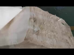 PPラフィアとバッグを粉砕する機械